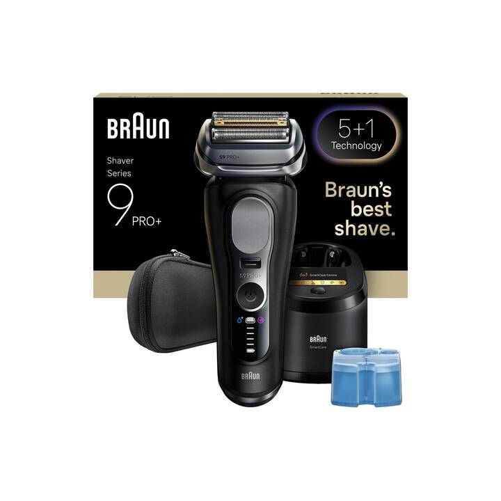 BRAUN Series 9 Pro+ 9660cc (Schwarz) - Interdiscount
