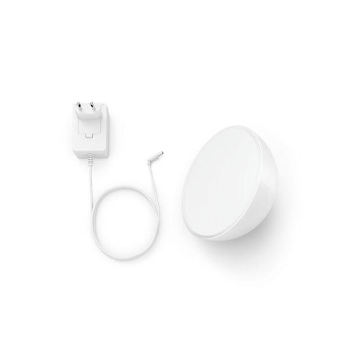 PHILIPS HUE Lampe de table Go Connected + Bridge Set (Blanc)