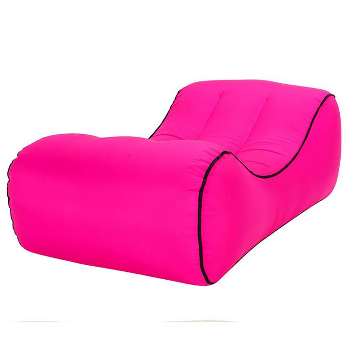 EG divano gonfiabile - rosa - 190cmx85cmx45cm