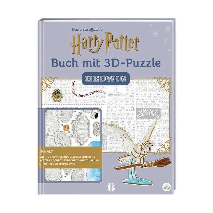 Harry Potter - Hedwig - Das offizielle Buch mit 3D-Puzzle Fan-Art