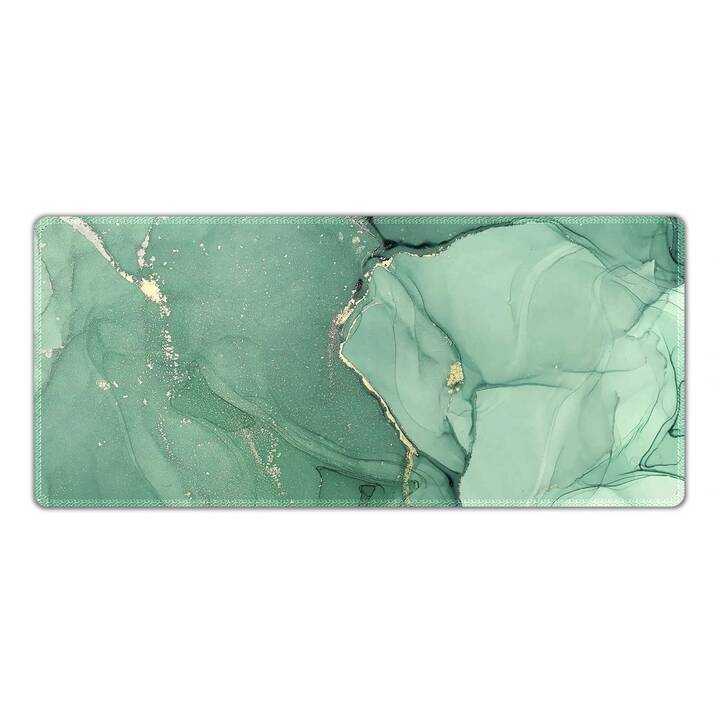 EG set de table (100x50cm) - vert - marbre