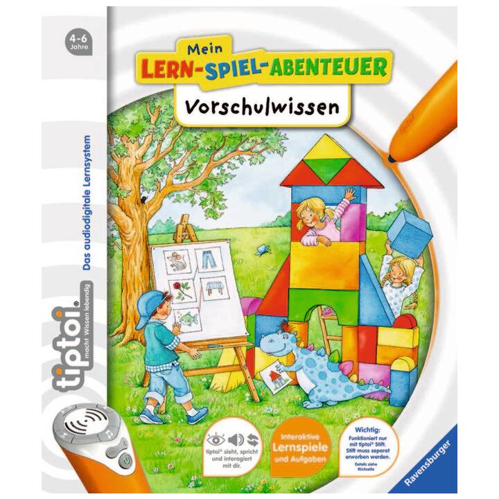 TIPTOI Mein Lern-Spiel-Abenteuer Vorschulwissen Lernbuch (DE)