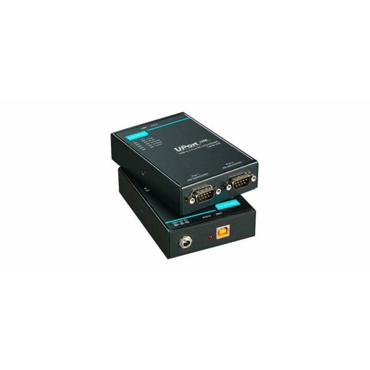 MOXA TECHNOLOGIES UPort 1250I Schnittstellenkonverter (USB 2.0 Typ-B, RS-485, RS-422, RS-232)