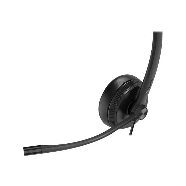 YEALINK Office Headset (On-Ear, Kabel, Schwarz)