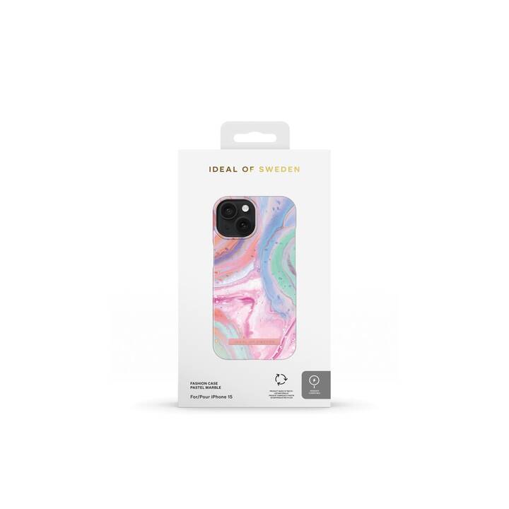 IDEAL OF SWEDEN Backcover (iPhone 15, Lavorato, Rosa, Multicolore)