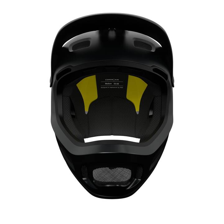 POC Unisexe Casque downhill Coron Air MIPS (L, Noir)