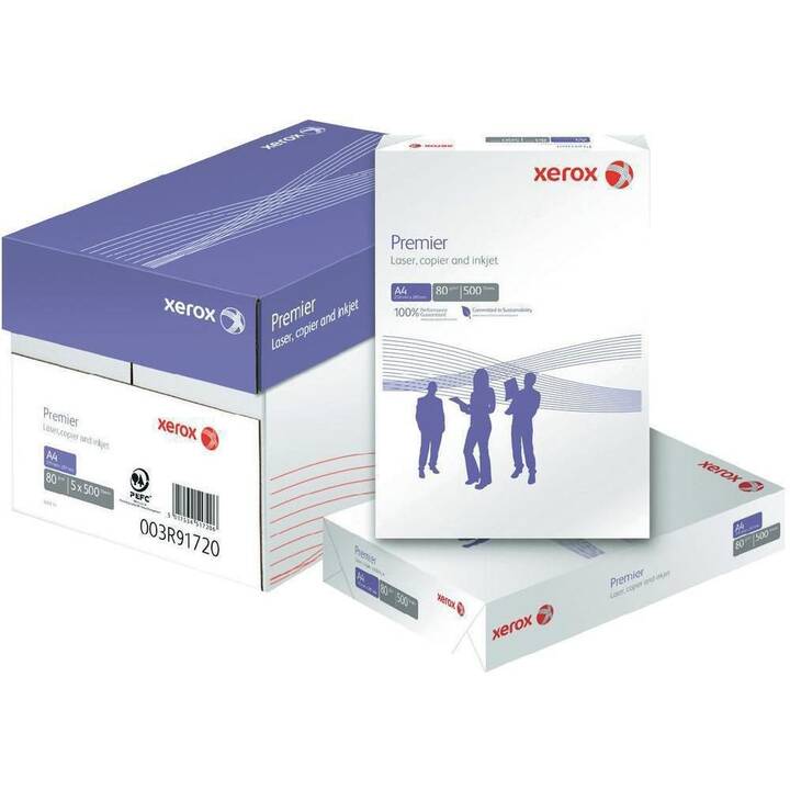 XEROX Premier Kopierpapier (5 x 500 Blatt, A4, 80 g/m2)