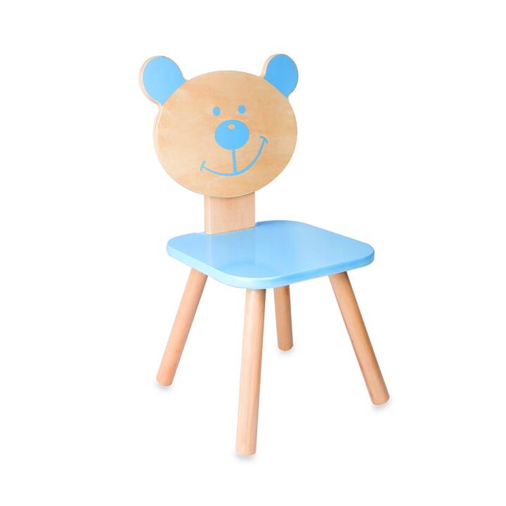 CLASSIC WORLD Sedia per bambini Bear Chair (Blu)