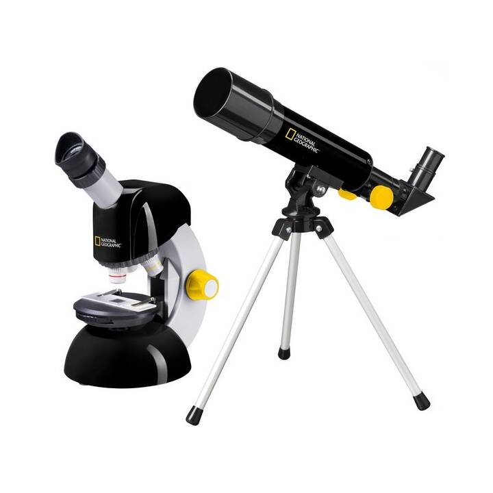 NATIONAL GEOGRAPHIC Mikroskop & Teleskop Set (Astronomie, Chemie)