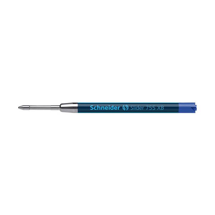 SCHNEIDER Mine de stylo à bille Slider 755 (Bleu, 1 pièce)