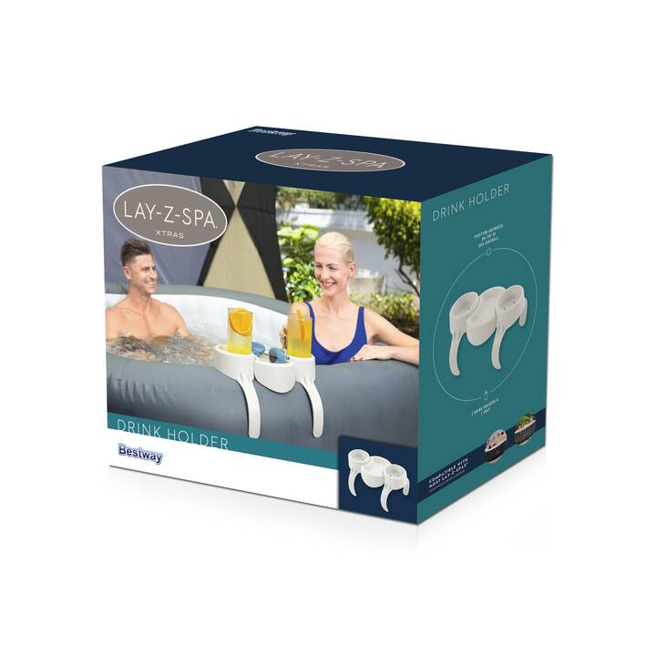 BESTWAY Porte-gobelets LAY-Z-SPA