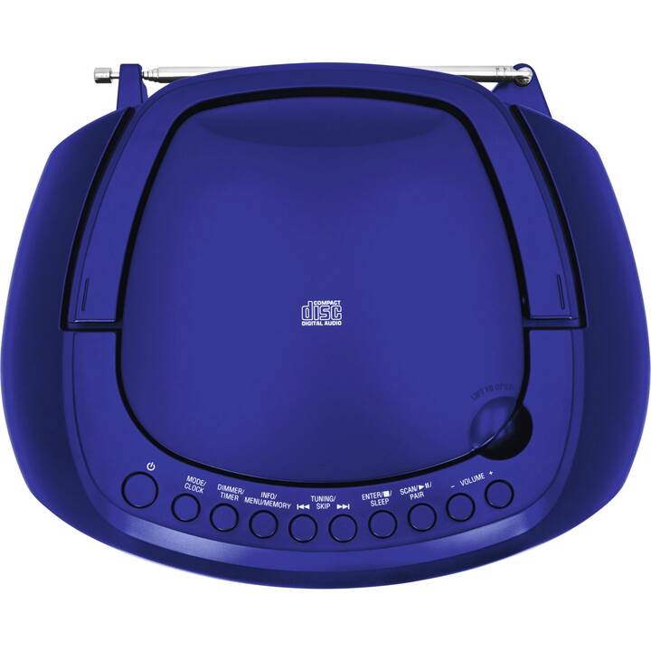 TECHNISAT DigitRadio 1990 Boombox (Blau)