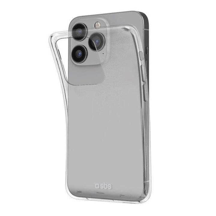 SBS Backcover Cover Skinny (iPhone 14 Pro, transparente)