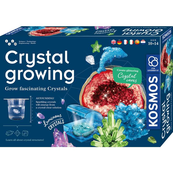 KOSMOS Crystal Growing Coffret d'expérimentation (Géologie)