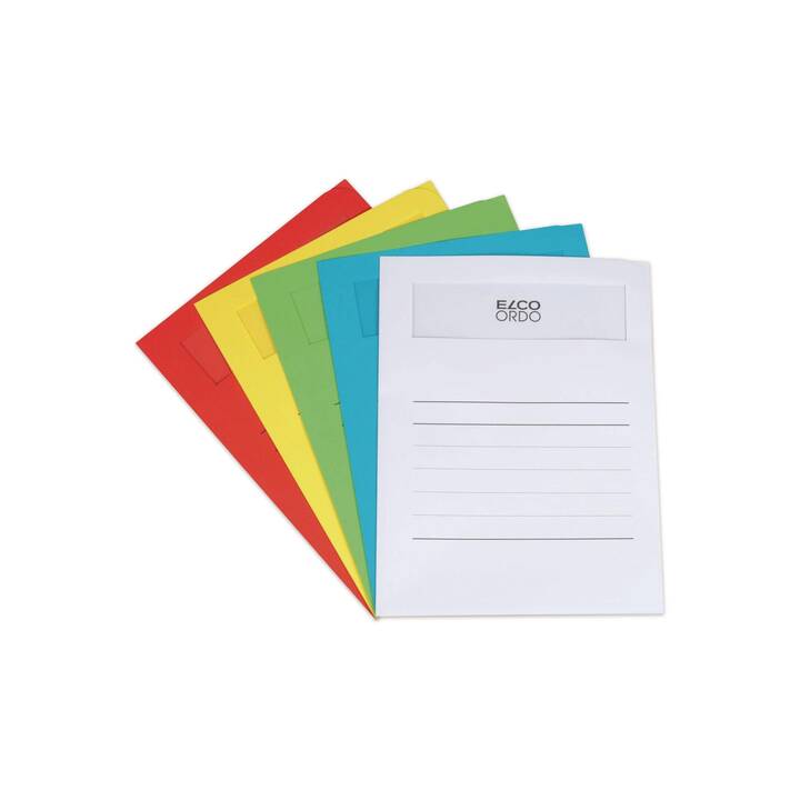 ELCO Cartellina organizzativa (Multicolore, A4, 100 pezzo)