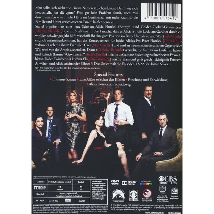 The Good Wife Staffel 3.2 (ES, DE, EN, FR)