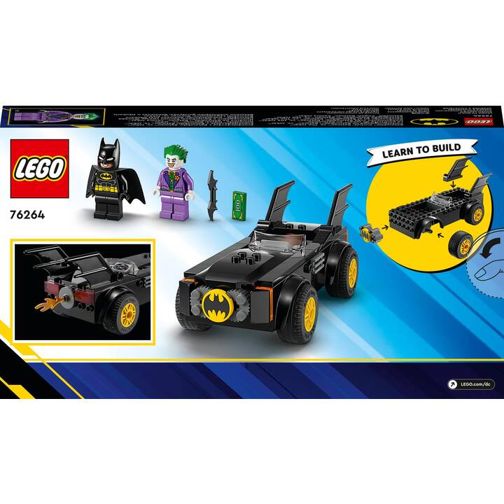 LEGO DC Comics Super Heroes La poursuite du Joker en Batmobile (76264)