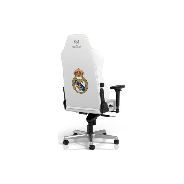 NOBLECHAIRS Gaming Chaise Real Madrid Edition (Blanc)