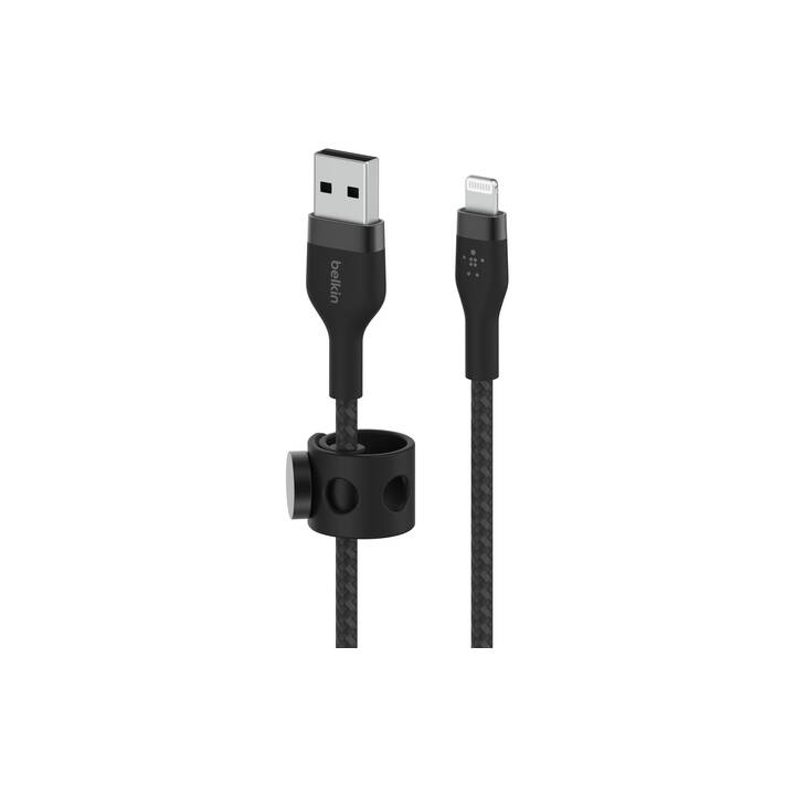 BELKIN Pro Flex Câble (USB 2.0 Type-A, Lightning, 3 m)