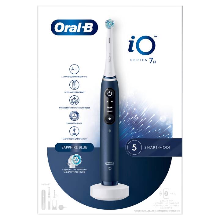 ORAL-B iO Series 7N (Schwarz, Blau, Weiss)