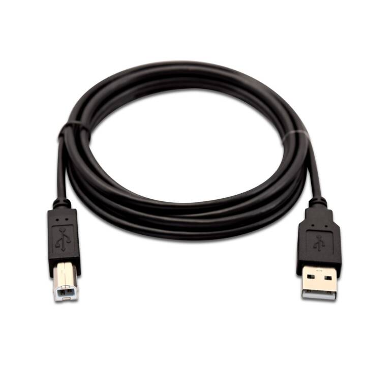 VIDEOSEVEN USB-Kabel (USB Typ-B, USB Typ-A, 2 m)