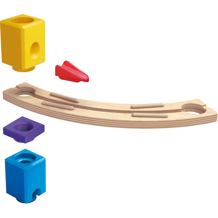 HAPE TOYS Super Spiralburg Kugelbahn Baukasten