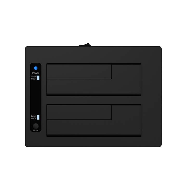 ICY BOX Stazione d'aggancio Icy Box IB-127CL-U3 (SATA-III, USB 3.0)