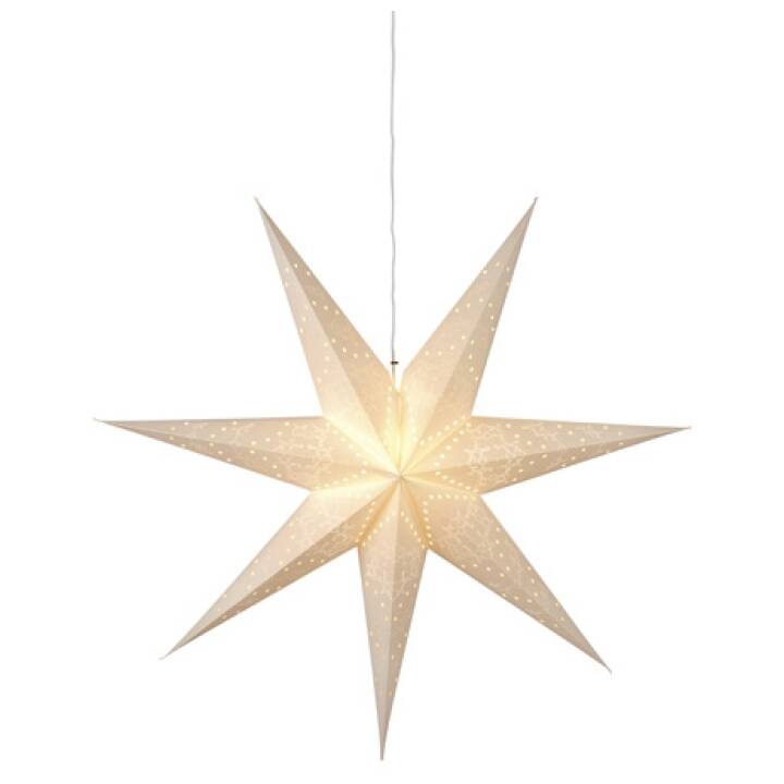 STAR TRADING Statuetta di luce natalizia Illuminazione della finestra di Natale Sensy (Stella, 1)