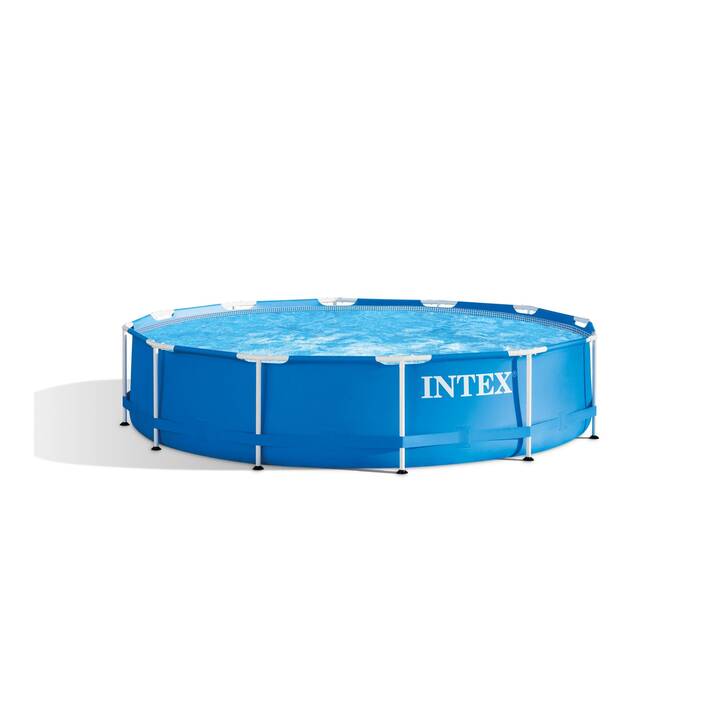 INTEX Piscina fuori terra con struttura tubolare in acciaio Metal Frame Set (366 cm x 76 cm)