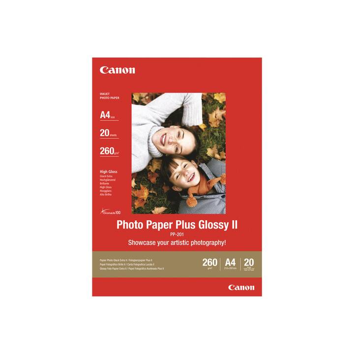 CANON Glossy II Carta fotografica (20 foglio, A3+, 265 g/m2)