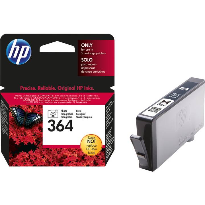 HP 364 (Noir, Photo noir, 1 pièce)