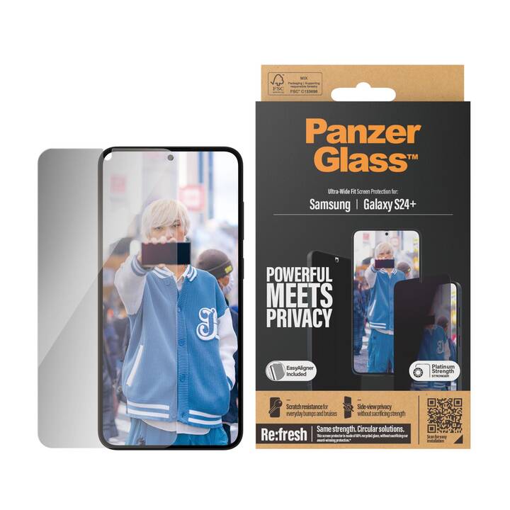 PANZERGLASS Film de protection d'écran Ultra Wide Fit (Galaxy S24+, 1 pièce)