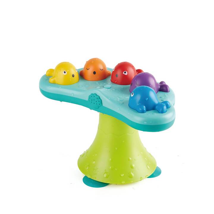 HAPE TOYS Set de jouets de bain Musical Whale Fountain