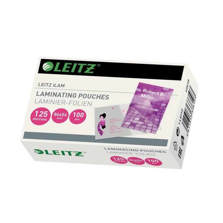 LEITZ Pouches di plastificazione 33810 (125 µm, 100 pièce)