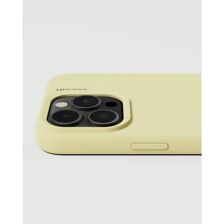 NUDIENT Backcover Base (iPhone 15 Pro Max, Giallo)