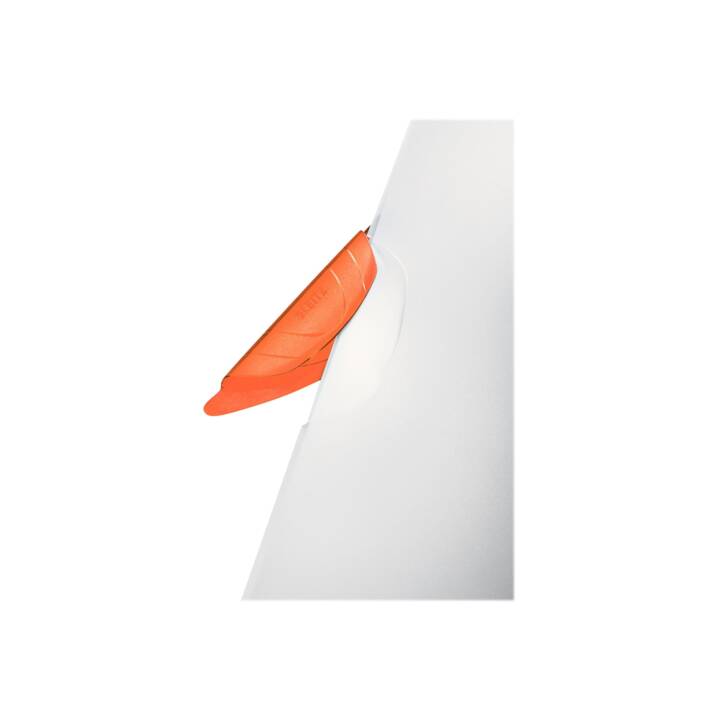 LEITZ Cartella per candidatura Color Clip Magic (Arancione, A4, 1 pezzo)