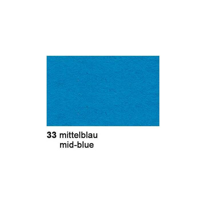 URSUS Tonzeichenpapier 33 (Blau, A4, 100 Stück)