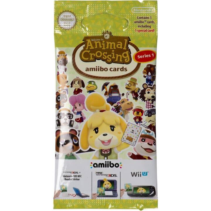 NINTENDO amiibo Cards Animal Crossing - Series 1 Figuren (Nintendo 3DS, Mehrfarbig)