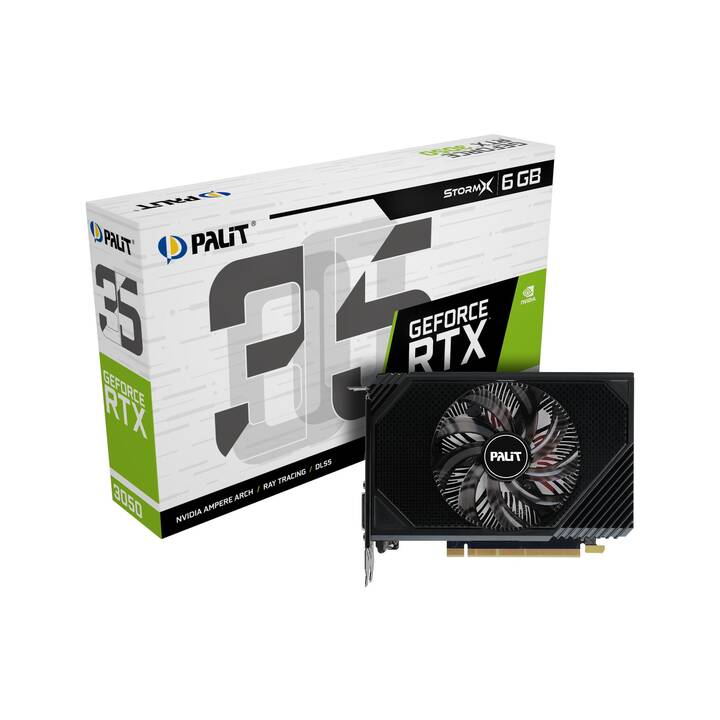 PALIT MICROSYSTEMS StormX Nvidia GeForce RTX 3050 (6 Go)