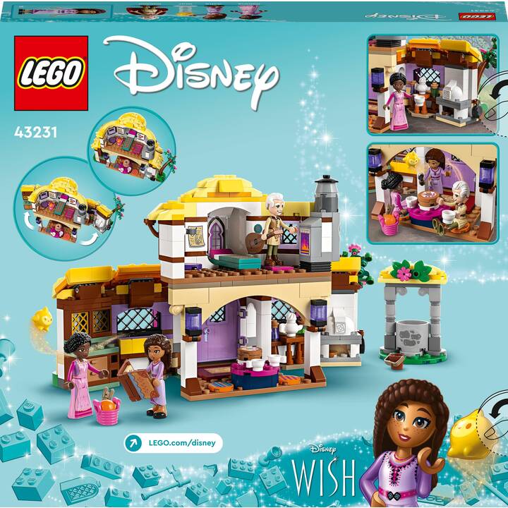 LEGO Disney La chaumière d’Asha (43231)