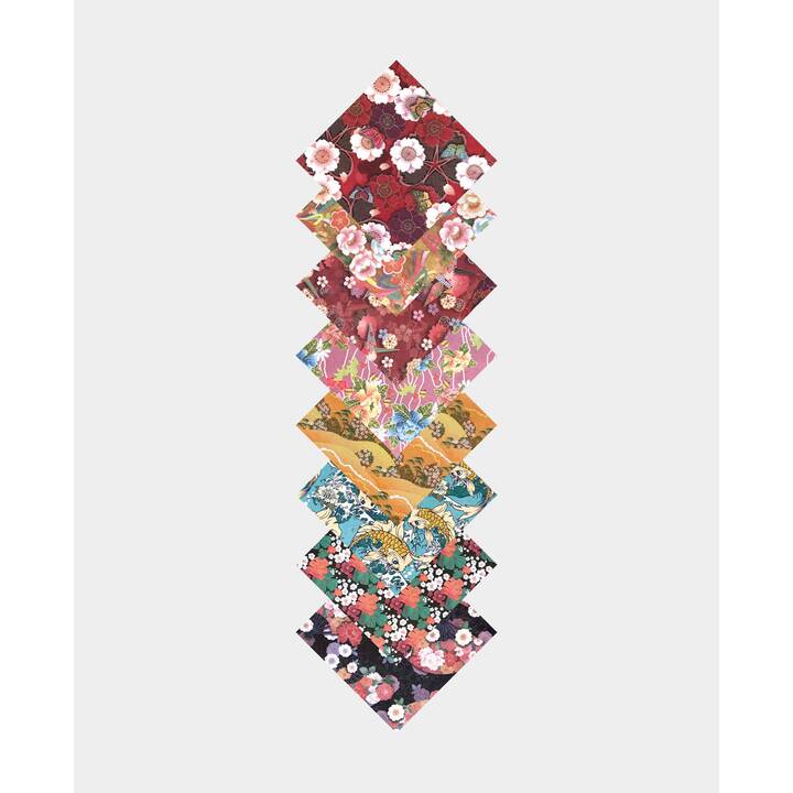 I AM CREATIVE Pliage du papier (Coloris assortis, 60 pièce)