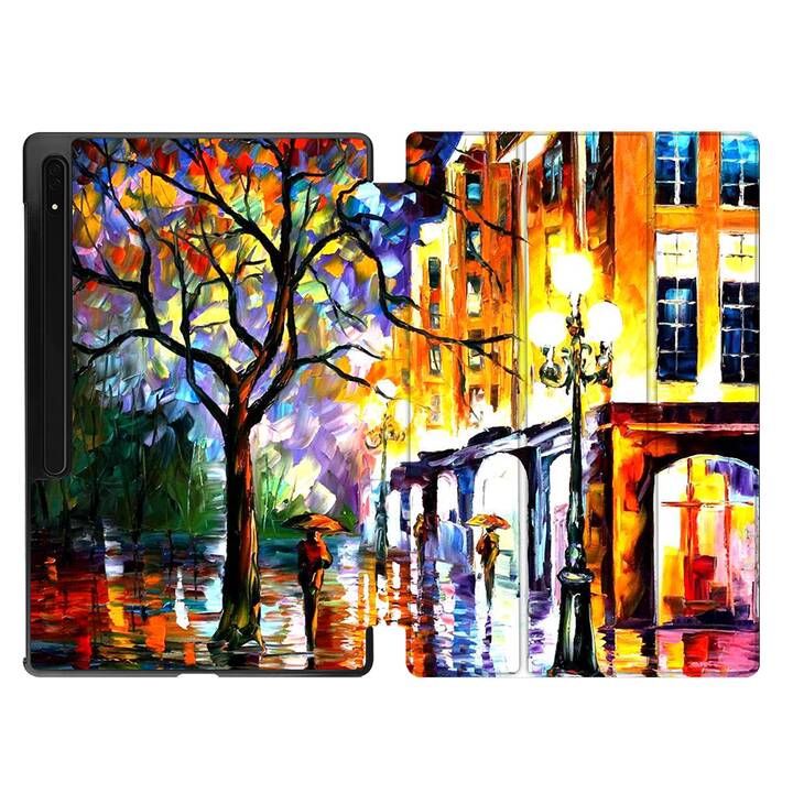 EG coque pour Samsung Galaxy Tab S8 Ultra 14.6" (2022) - Orange - Peinture