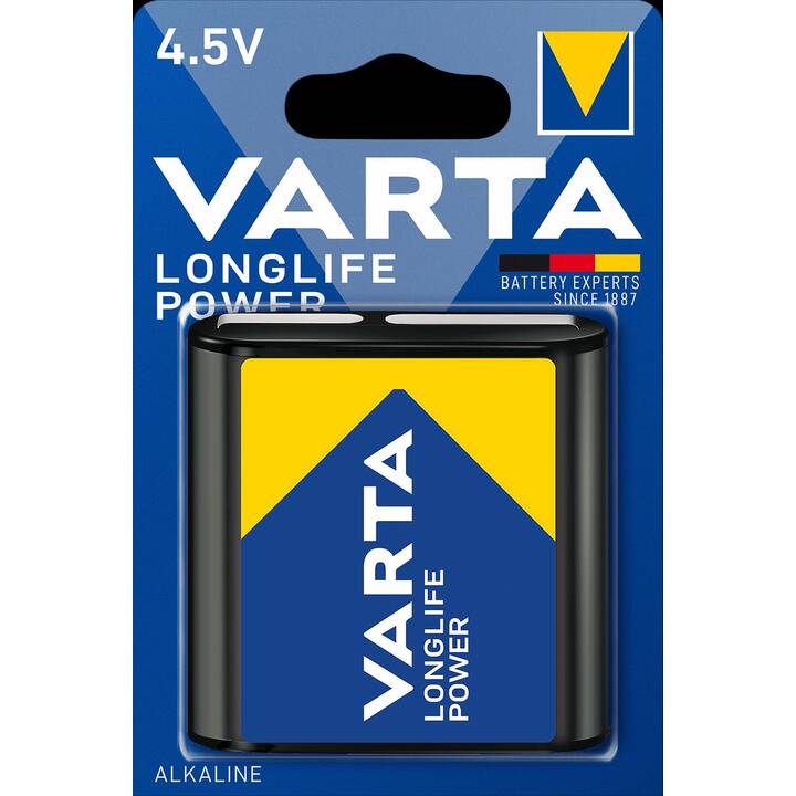 VARTA Batterie (3R12 / 3LR12 / 4.5V, 1 pièce)