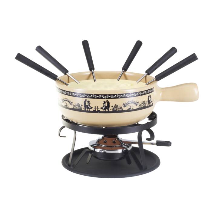 NOUVEL Fondue-Set Scherenschnitt (Käse, 22 cm) - Interdiscount