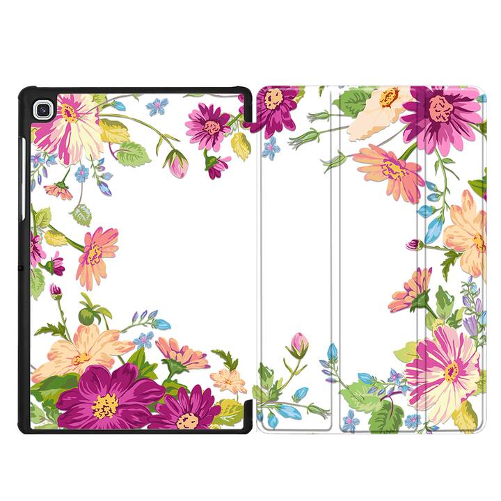 EG Hülle für Samsung Galaxy Tab A7 10.4" (2020) - Rosa - Blumen