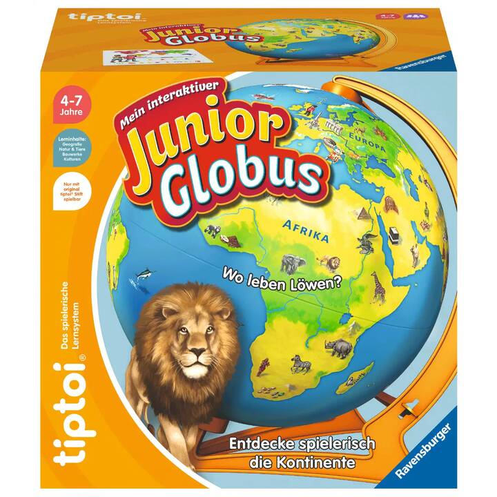 TIPTOI Mein interaktiver Junior Globus Lernspiel (DE)