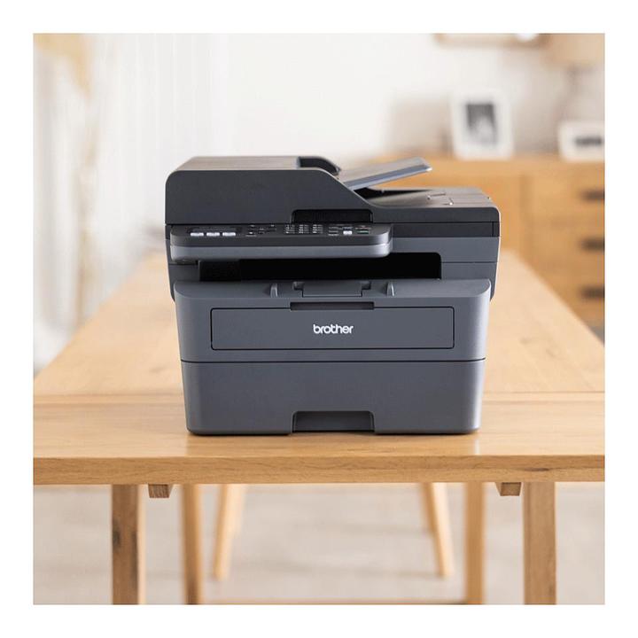 GPC Image MFC-L2800DW Stampante Laser Monocromatica 4-in-1 – 32 Ppm, Duplex, Display LCD, WiFi 5GHz E USB, Stampa Da Cloud