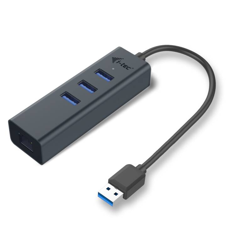 I-TEC USB 3.0 USB 3.0 Métal 3-Port Hub