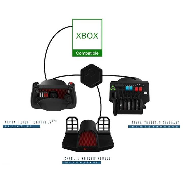 HONEYCOMB USB-Hub (Microsoft Xbox Series S, Microsoft Xbox Series X, Nero)