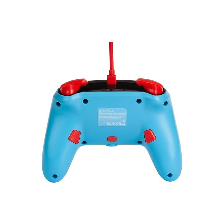 POWER A Mario Punch Controller (Blu chiaro, Multicolore)